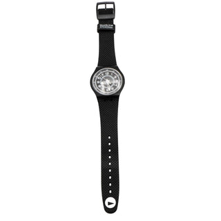 Swatch Jelly In Jelly Black Injection Watch SUMM100