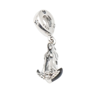 Pandora Virgin of Guadalupe Dangle Charm Sterling Silver with Clear Zirconia