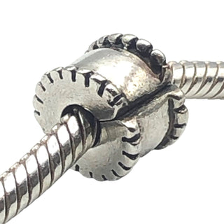 Pandora Beaded Round CLIP CHARM #790267 Sterling Silver