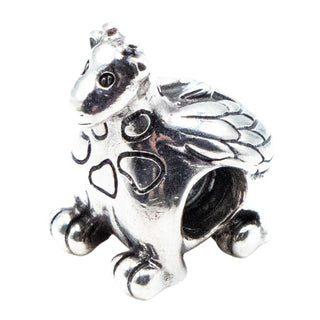 Pandora Extremely Rare Winniper Animal "Pandora Staff" Charm Sterling Silver Retired