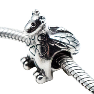 Pandora Extremely Rare Winniper Animal "Pandora Staff" Charm Sterling Silver Retired