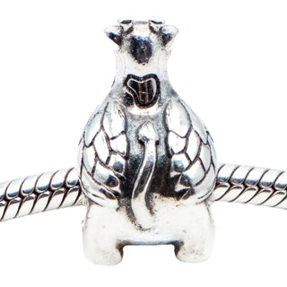Pandora Extremely Rare Winniper Animal "Pandora Staff" Charm Sterling Silver Retired