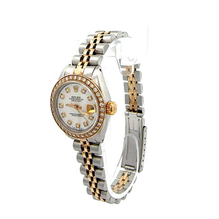 Rolex Ladies Datejust 26mm Two-Tone Diamond Dial & Bezel Watch – Model 6917 – 1980 – Jubilee Bracelet