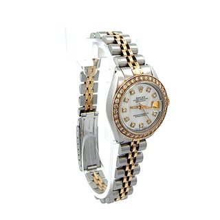 Rolex Ladies Datejust 26mm Two-Tone Diamond Dial & Bezel Watch – Model 6917 – 1980 – Jubilee Bracelet
