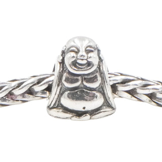 Reflections Sterling Silver Laughing Buddha Charm Bead 10mm