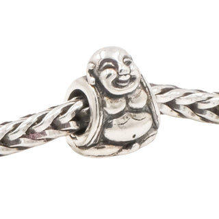 Reflections Sterling Silver Laughing Buddha Charm Bead 10mm
