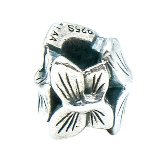 Trollbeads Butterflies Bead Sterling Silver Charm