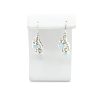 MarahLago Amara Larimar Multi Gemstone Earrings Peridot Citrine Amethyst