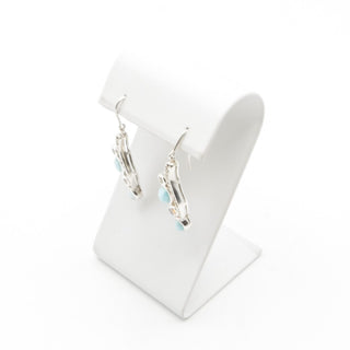 MarahLago Amara Larimar Multi Gemstone Earrings Peridot Citrine Amethyst