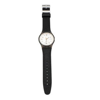 Swatch Black And Silver Jelly In Jelly Completion Watch SUJM700