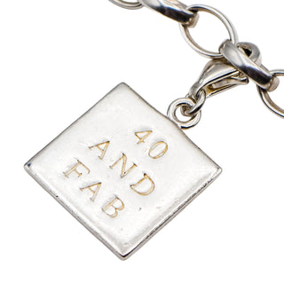 Thomas Sabo 40 And Fab Sterling Silver Charm Pendant With Lobster Clasp