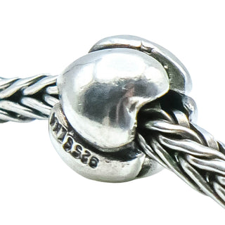 Trollbeads Organic Hearts Bead Sterling Silver Charm