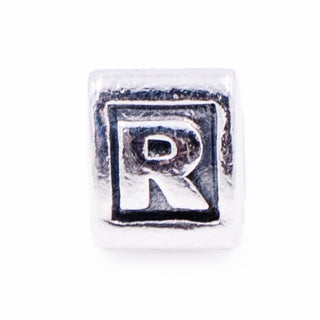 Pandora Retired Letter R Sterling Silver Alphabet Initial Charm Bead