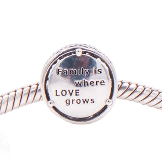 Pandora Family Roots Sterling Silver Tree of Life Family Love Charm