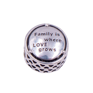Pandora Family Roots Sterling Silver Tree of Life Family Love Charm
