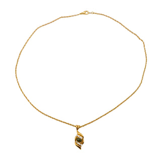 Vintage Gold Plated Faux Jade and Diamond Necklace, Bracelet, Earrings Set