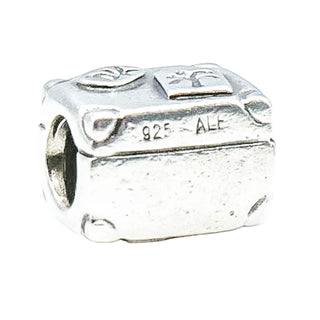 Pandora Suitcase Sterling Silver Travel Charm – Retired