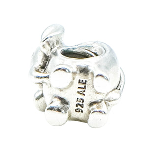 PANDORA Elephant Charm Alabama Football Mascot Sterling Silver Bead