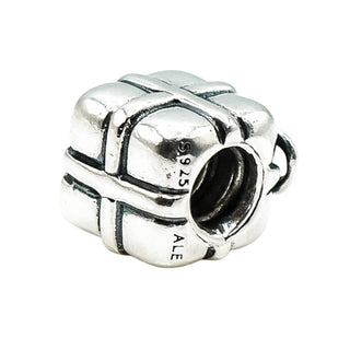 PANDORA Present With Bow Sterling Silver Gift Charm