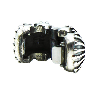 Pandora Pink Enamel One Of A Kind Sterling Silver Clip Charm