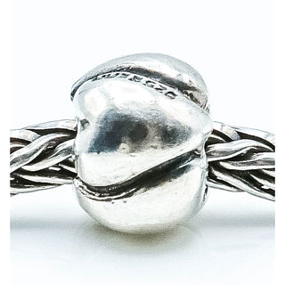 TROLLBEADS Organic Hearts Bead Sterling Silver Charm