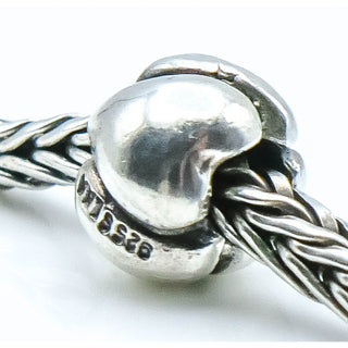 TROLLBEADS Organic Hearts Bead Sterling Silver Charm