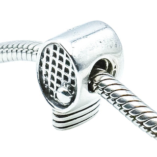 Chamilia Tennis Racket Sterling Silver Charm Bead GD-10