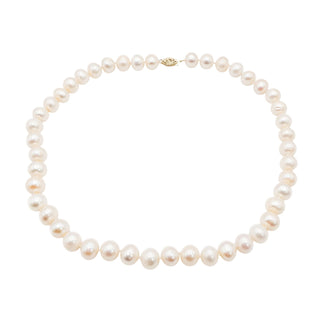 White South Sea Pearls 10-11mm Very High Luster 14K Gold Clasp 18 Inches Long