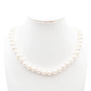 White South Sea Pearls 10-11mm Very High Luster 14K Gold Clasp 18 Inches Long