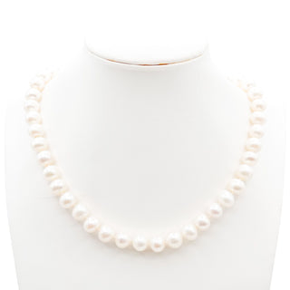 White South Sea Pearls 10-11mm Very High Luster 14K Gold Clasp 18 Inches Long