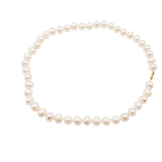 White South Sea Pearls 10-11mm Very High Luster 14K Gold Clasp 18 Inches Long