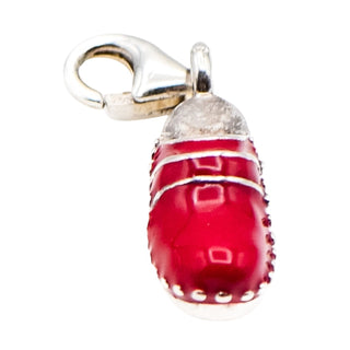 Thomas Sabo Charm Club Red Clog Shoe Sterling Silver Charm Pendant