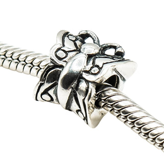 Chamilia Sterling Silver Butterfly Charm Bead Nature Garden Insect