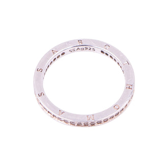 Thomas Sabo Sterling Silver Clear CZ Pavé Eternity Band Ring Size 6.75