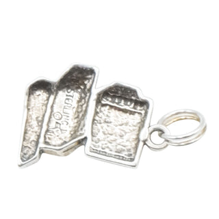 Charmworks Sterling Silver Computer Charm – Vintage Tech & Programmer Symbol