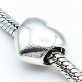 PANDORA Heart Sterling Silver Charm Bead #790137