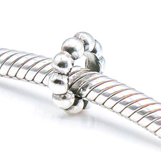 PANDORA Mini Bubble Spacer 925 ALE Sterling Silver Charm Bead 790101 - RETIRED