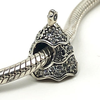 PANDORA Twinkling Christmas Tree Charm S925 ALE Sterling Silver with Clear Zirconia - 791765CZ Retired