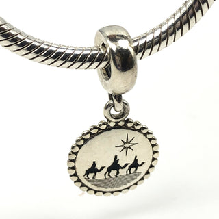 Pandora Three Kings Gift of the Magi Christmas Sterling Silver Dangle Charm