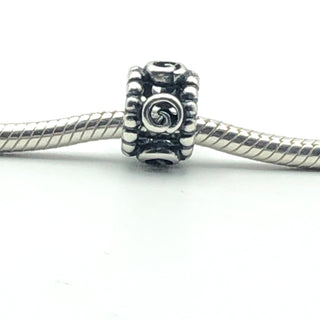 PANDORA Ring of Roses S925 ALE Sterling Silver Charm Bead 790456 - Retired