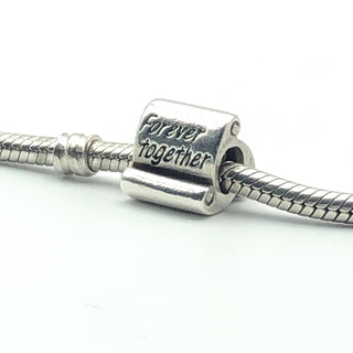 PANDORA Forever Together Scroll Sterling Silver Charm