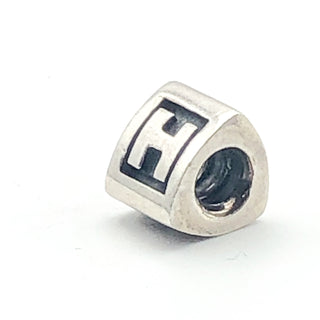 PANDORA Alphabet Letter H 925 ALE Sterling Silver Charm 790323H - Retired