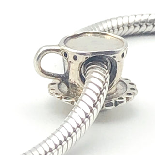 PANDORA Tea Cup 925 ALE Sterling Silver Charm