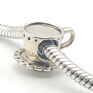 PANDORA Tea Cup 925 ALE Sterling Silver Charm