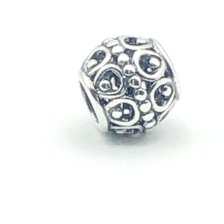 PANDORA A Cloud's Silver Lining 925 ALE Sterling Silver Openworks Charm Bead 790458 - Retired