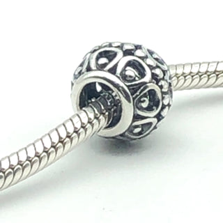 PANDORA A Cloud's Silver Lining 925 ALE Sterling Silver Openworks Charm Bead 790458 - Retired