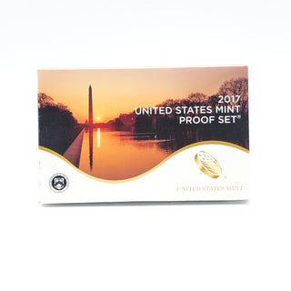 2017 U.S. Mint GEM PROOF Ten Coin Set With ATB Quarters 1st Day of Issue