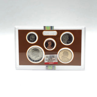 2017 U.S. Mint GEM PROOF Ten Coin Set With ATB Quarters 1st Day of Issue