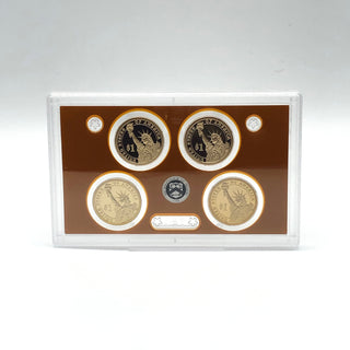 2014 U.S. Mint 14-Coin Set With America the Beautiful Quarters And Presidential One Dollar Coin Proof Set