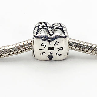 CHAMILIA Sisters 925 Sterling Silver Charm Bead